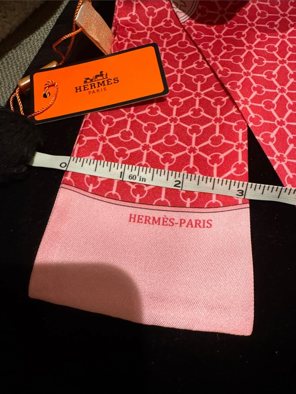 NEW Hermes 100% Silk Twillie Scarf Tie